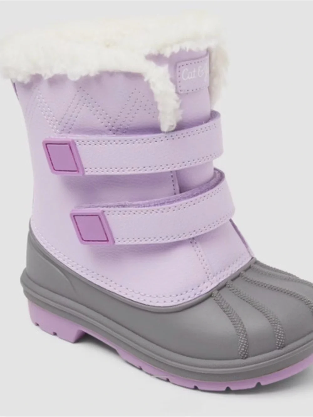 Toddler Denver Iridescent Purple Boots - Cat & Jack